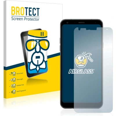 Afbeelding van BROTECT Screenprotector voor LG Q7 Plus Folie Beschermfolie Beschermglas transparant