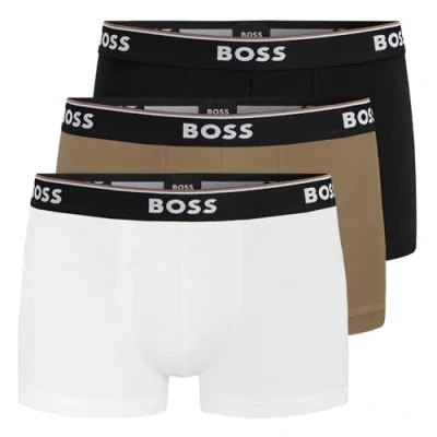 Afbeelding van BOSS Trunk 3 PACK Onderbroeken, Heren, Maat: XXL, Open miscellaneous