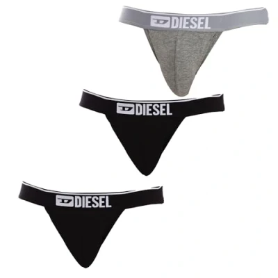 Image de Diesel Umbr jockythreepack Jock Strap Lot de 3 sangles pour homme, E4366 0gdac, L
