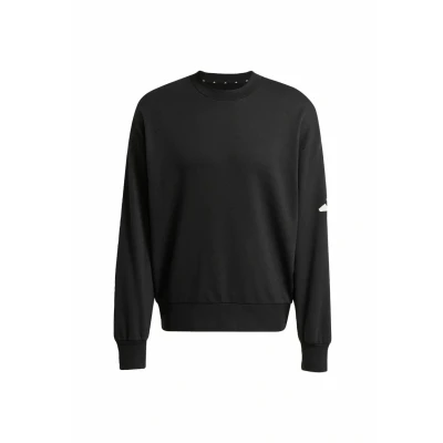 Afbeelding van adidas Sportswear Essentials Loose FIT 3 BAR LOGO Sweater, Heren, Maat: XS, Black white