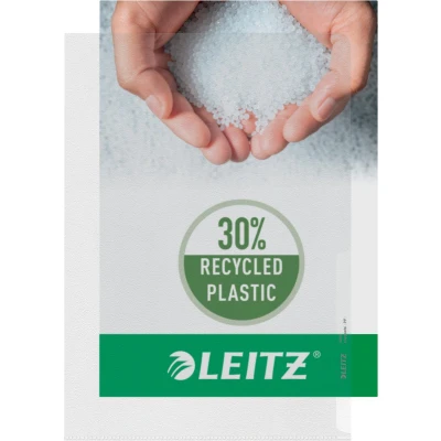 Afbeelding van Leitz L map Premium uit gekorrelde PP, 160 micron, pak van 100 stuks showtassen