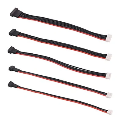 Afbeelding van OliRC JST XH 2/3/4/5/6S 20 cm 22 awg Lipo verlenging siliconen kabel voor RC acculader (C137 5), 5 stuks