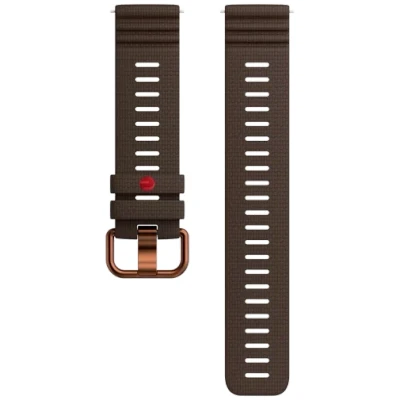 Afbeelding van POLAR Sport Horlogebandje 22MM Siliconen Bruin S L