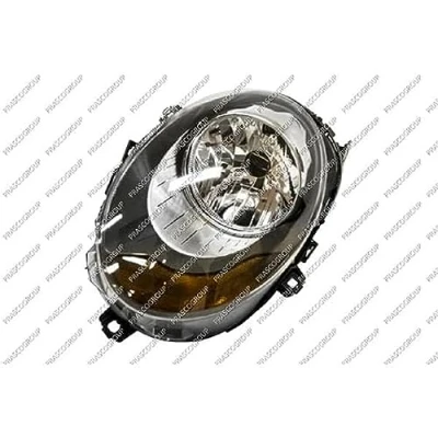 Afbeelding van PRASCO MN3124914 Koplampen Links H4 Geel Met knipperlamp regelmotor voor LWR