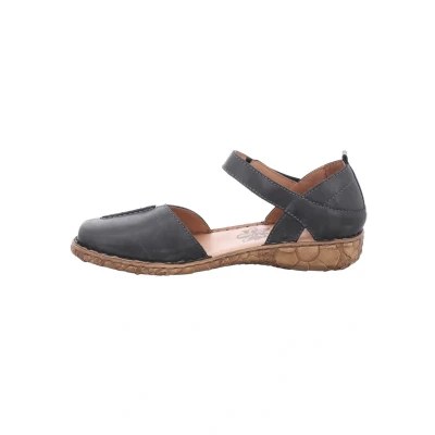 Afbeelding van Josef Seibel Rosalie Ballerina ́s met bandjes, Dames, Maat: 44, Schwarz Leer