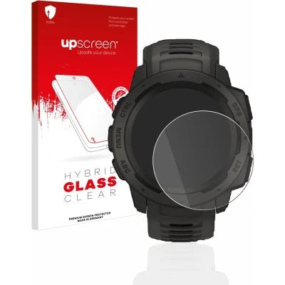 Afbeelding van upscreen Screenprotector voor Garmin Instinct Solar Folie Beschermfolie Beschermglas transparant