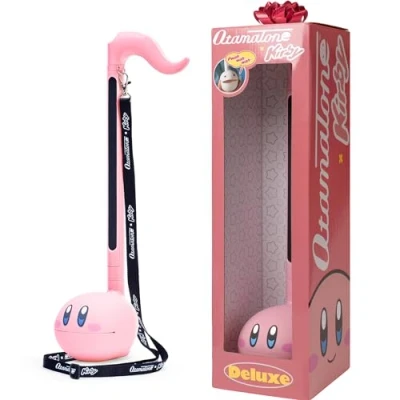 Afbeelding van Otamatone Kirby Deluxe Japans elektronisch muziekinstrument, draagbaar, aanraakgevoelig, synthesizer voor digitale muziekinstrumenten kinderen, jongeren, volwassenen, cadeau