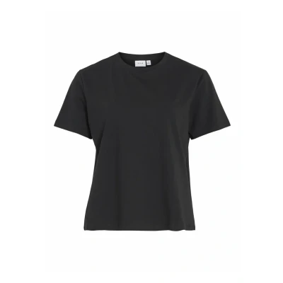 Afbeelding van Vila T shirt Vinora S/s Noos 14103448 Black Beauty Dames Maat XS