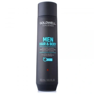 Afbeelding van Goldwell Dualsenses for Men Hair &amp; Body Shampoo 300ml Haibu by Kapperskorting.com