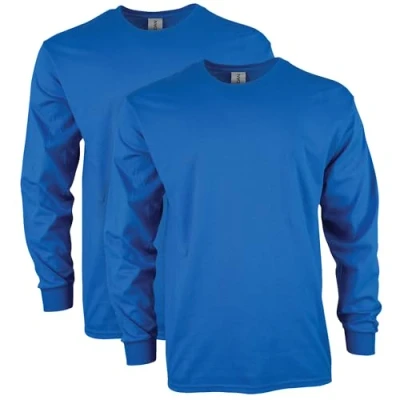 Afbeelding van GILDAN T shirt voor heren (2 stuks), Navy Blauw