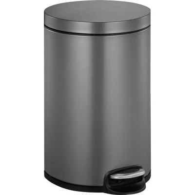 Afbeelding van EKO Serene pedaalemmer 8 ltr, Steel Plastic platinum