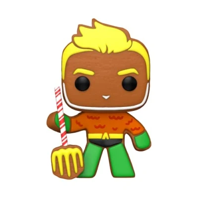 Image de Figurine Funko Pop Super Heroes DC Gingerbread Aquaman