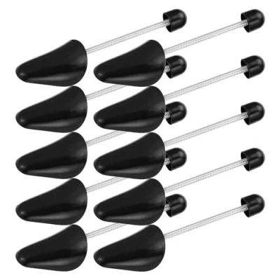 Afbeelding van welsberg 5 paar schoenspanners voor dames, kunststof, maat 35 38, damesschoenen, sneakers, mocassins, ballerina&#039;s, zwart.