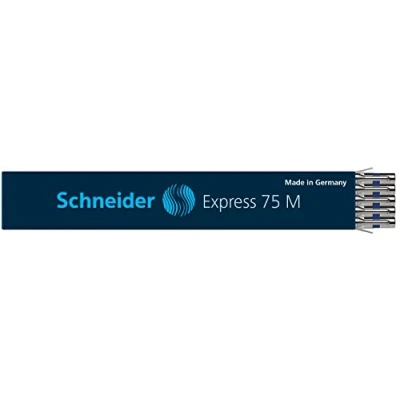 Afbeelding van Balpenvulling Schneider Express 75 blauw medium Omdoos a 10 stuk stuks