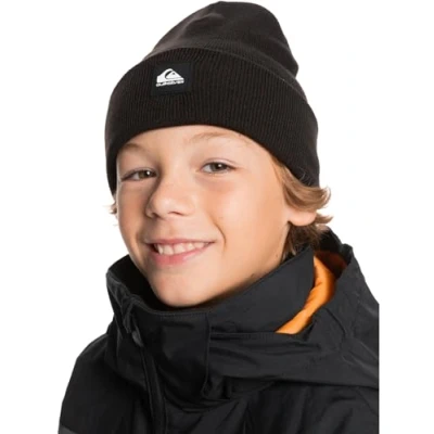 Afbeelding van Quiksilver Brigade Youth Beanie Unisex Muts voor kinderen, Maat: One Size, Blue nights