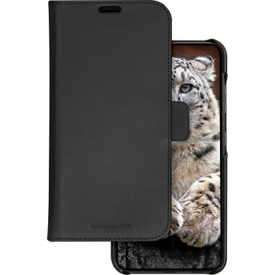 Afbeelding van dbramante1928 Hoesje Geschikt voor Samsung Galaxy S24 Met Pasjeshouder Lynge Bookcase zwart