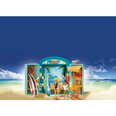 Afbeelding van PLAYMOBIL Speelbox Surfshop 5641