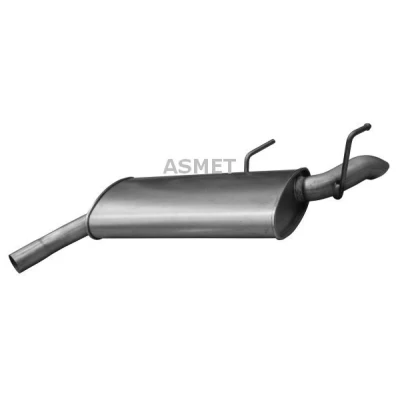 Afbeelding van ASMET 05.176 Einddemper OPEL: Vectra C Caravan