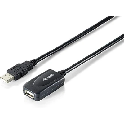 Afbeelding van Equip 133310 USB 2.0 Active Extension Cable 10m AA MF