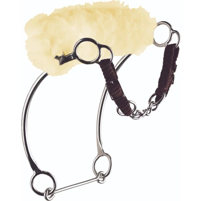 Image de Sprenger Protège Naseaux Lambswool pour Hackamore 30cm
