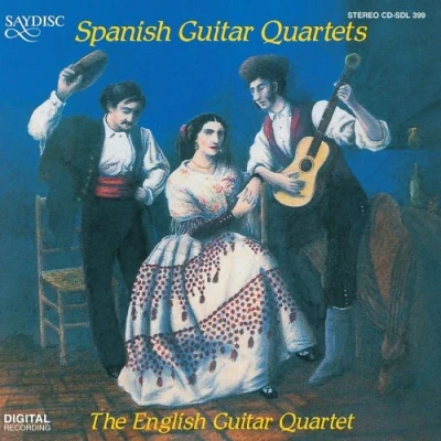Afbeelding van The English Guitar Quartet Spanish Quartets (CD)