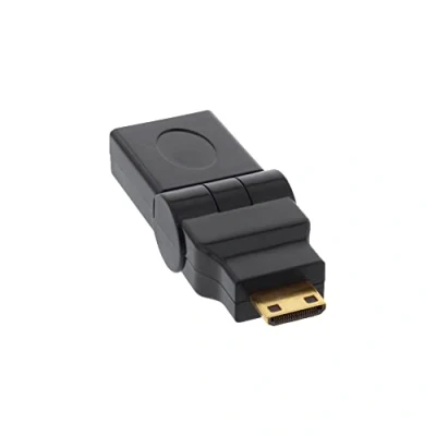 Afbeelding van Mini HDMI adapter 180 draaibaar (boven/beneden) versie 1.4 (4K 30Hz)
