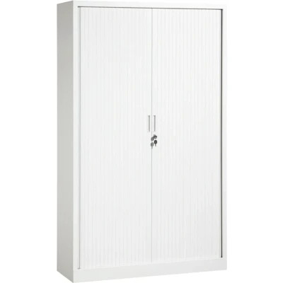Afbeelding van Stalen roldeurkast 198x120x43cm Wit