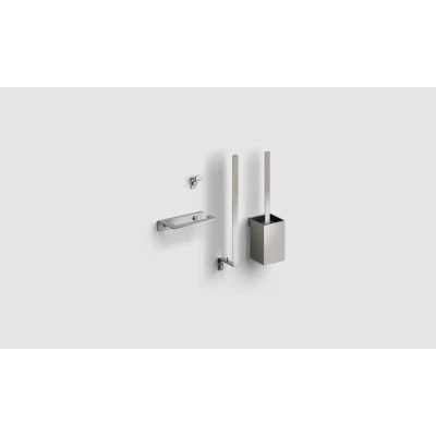 Afbeelding van Clou Fold toilet accessoireset rvs geborsteld