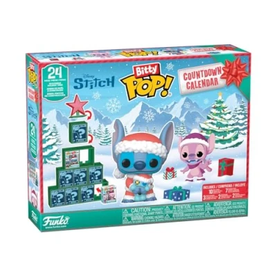 Image de Figurine Funko Bitty Pop Disney Stitch Calendrier de l&#039;Avent