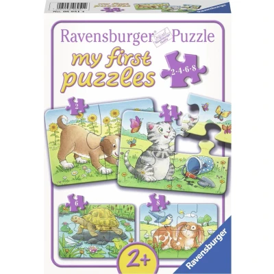 Afbeelding van Ravensburger Niedliche Haustiere Puzzel voor kinderen, Maat: One Size, Multi coloured