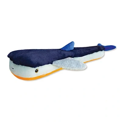 Afbeelding van Histoire d&#039;Ours HO3030 Pluche haai, 40 cm, blauw/geel, cadeau voor kinderen, zeeschatten