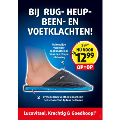Afbeelding van Lucovitaal Orthopedische Zweedse Muiltjes MT 42