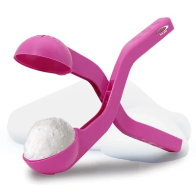 Afbeelding van Jamara 460398 Snow Play tang 38 cm roze vorm (ca. 7 diameter) in enkele seconden, nooit kouder, sneeuwballen zijn pluizig en niet