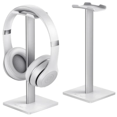 Afbeelding van New Bee Universele houder voor hoofdtelefoon en hoofdtelefoon, aluminium, zwart