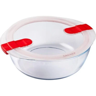 Afbeelding van Pyrex Cook &amp; Heat Voedelcontainer Rond met Deksel 20 x 18cm