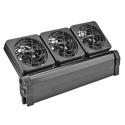 Afbeelding van CENPEK Verstelbare koelventilator voor aquarium, 2 standen zout/zoet water (3 ventilatoren)
