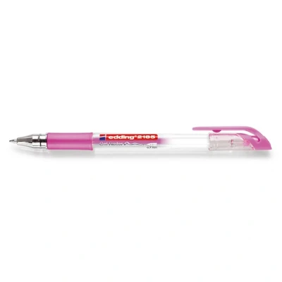 Image de Edding 2185 roller à encre gel rose métallisé