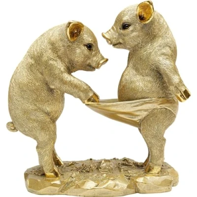 Afbeelding van Kare Design Sculptuur Deco Beeld Pig Party