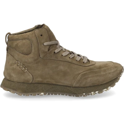 Afbeelding van Josef Seibel Adriana Sneakers hoog, Dames, Maat: 42, Taupe Veloursleer