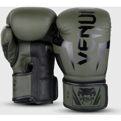 Afbeelding van Venum Elite Boxing Gloves Khaki/Black 8oz