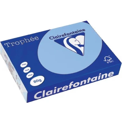Afbeelding van Clairefontaine Trophée gekleurd papier, A4, 80 g, 500 vel, helblauw papier