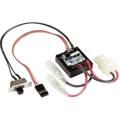 Afbeelding van Carson Modellsport Viper Micro Marine Brushed rijregelaar voor RC boot Belastbaarheid (max.): 25 A