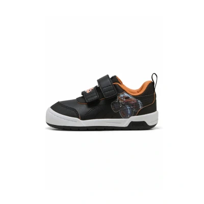 Afbeelding van PUMA x HOT WHEELSâ¢ MONSTER TRUCKS Multiflex 2 Sneakers Toddlers, Zwart/Oranje, Maat 27