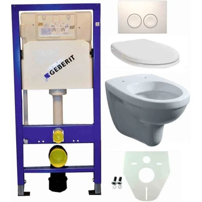 Afbeelding van Geberit UP 100 +Trevi wc+zitt.+ Delta 25 wit