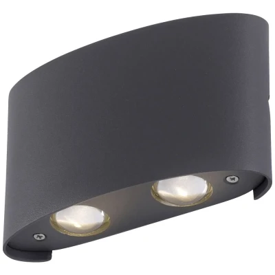 Afbeelding van Paul Neuhaus CARLO 9487 13 LED wandlamp 3.2 W Antraciet