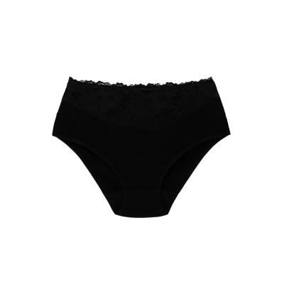 Afbeelding van Wolbar Ecohi Slip, Dames, Maat: Large, Black