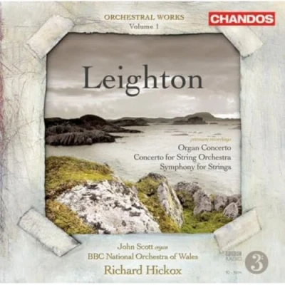 Afbeelding van John Scott, BBC National Orchestra Of Wales, Richard Hickox Leighton: Orchestral Works, Volume 1 (CD)