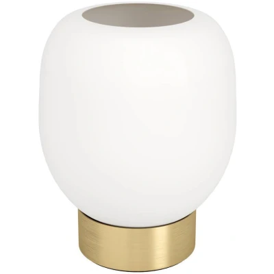 Afbeelding van EGLO Manzanares Tafellamp E27 18 cm Goud/Wit