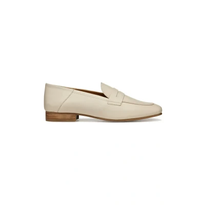 Afbeelding van Geox Mantinea Instappers, Dames, Maat: 37, Papyrus Leer