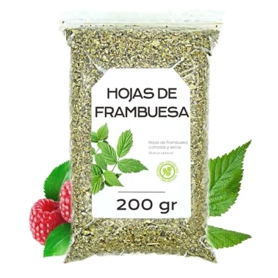 Afbeelding van Frambozenbladthee 200 g Frambozenbladeren voor infusie Natuurlijke en gezonde eigenschappen Planteninfusie (200 g)